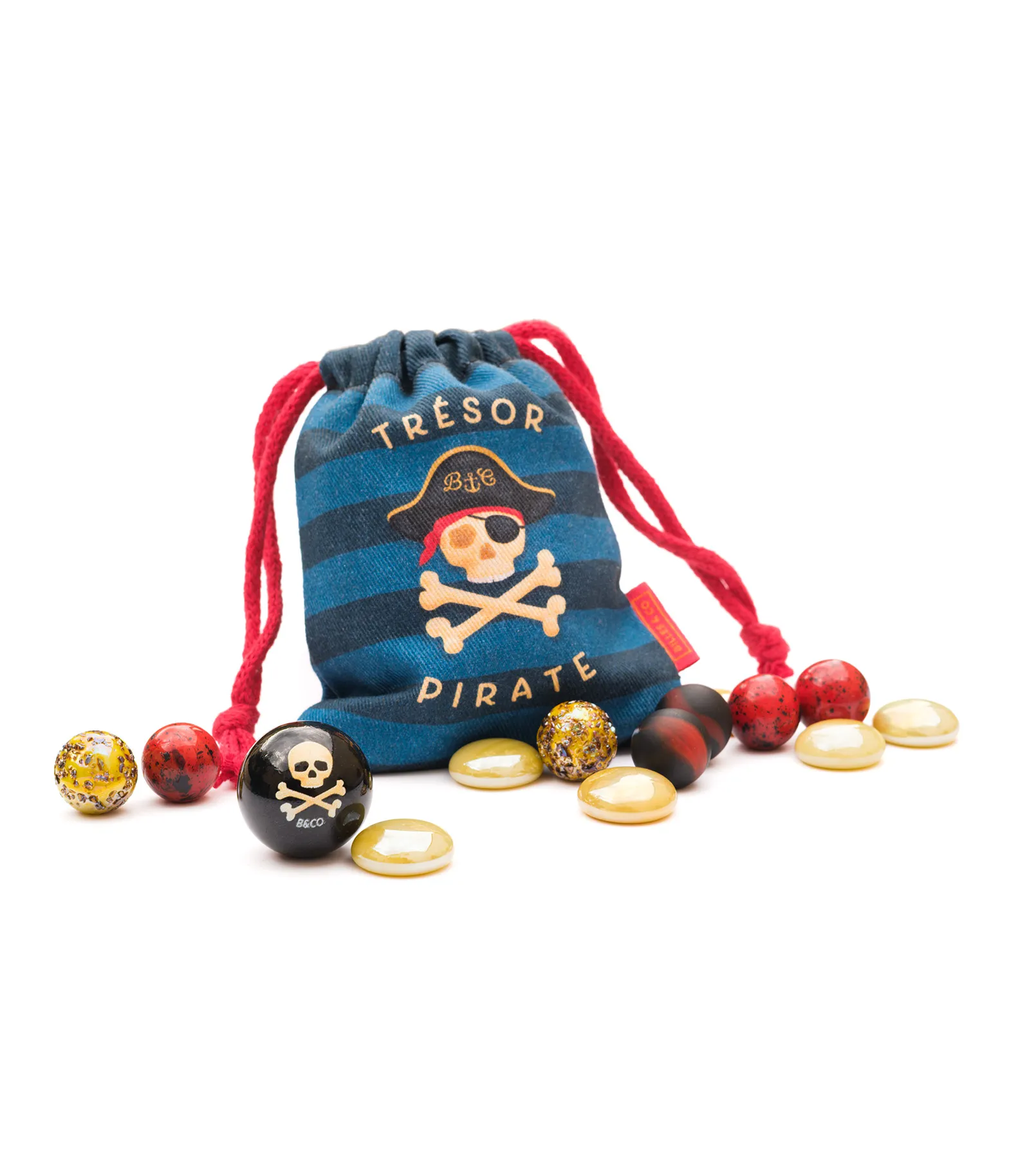 Billes & Co Pirate biglie vetro 17 pezzi edizione speciale