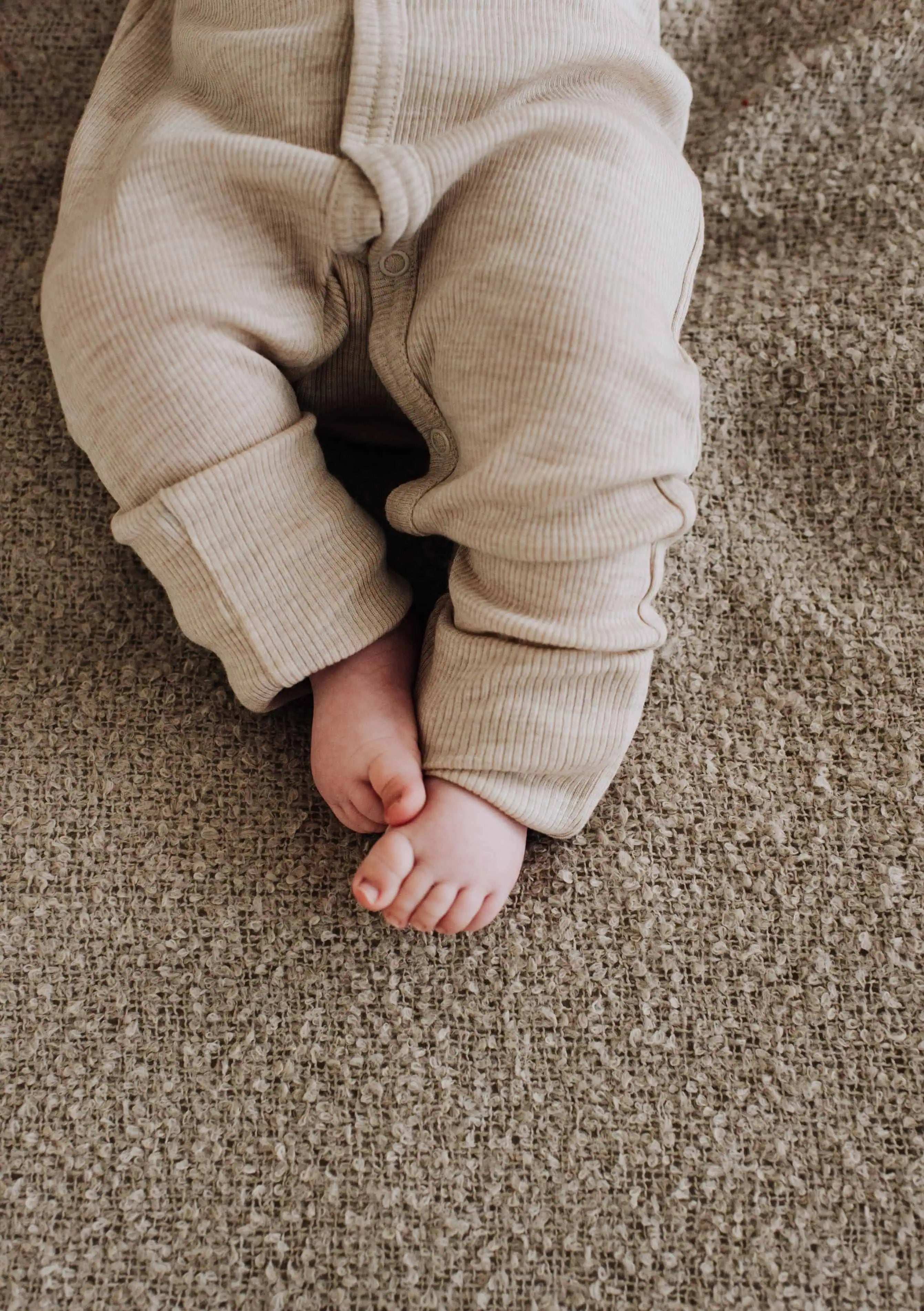 Kico Label pigiama intero con piedini lana merino