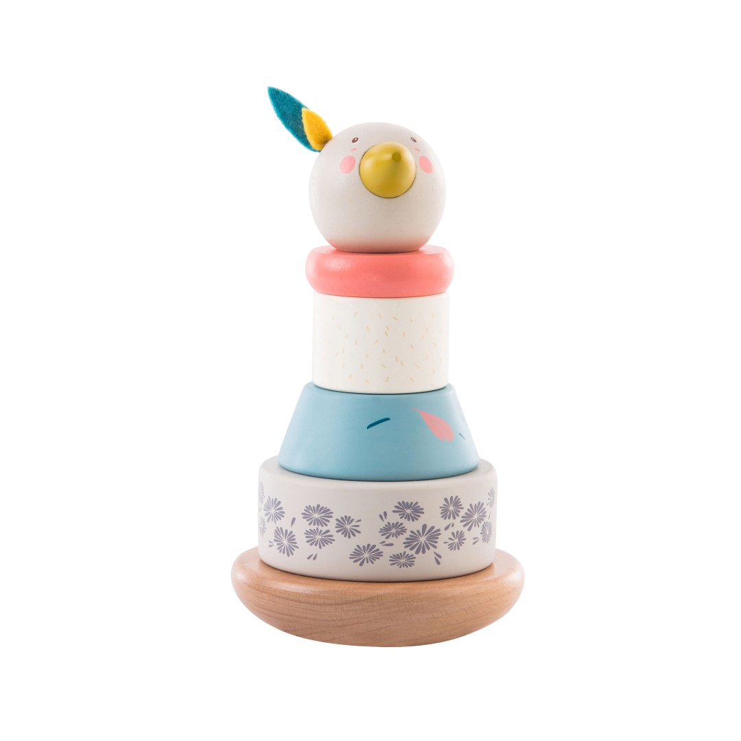 Moulin Roty Le Voyage d'Olga oca impilabile legno