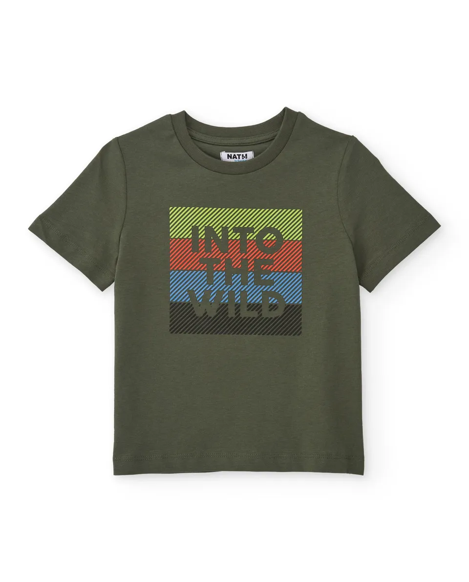 Tuc Tuc Into the Wild T-Shirt Bambino Verde