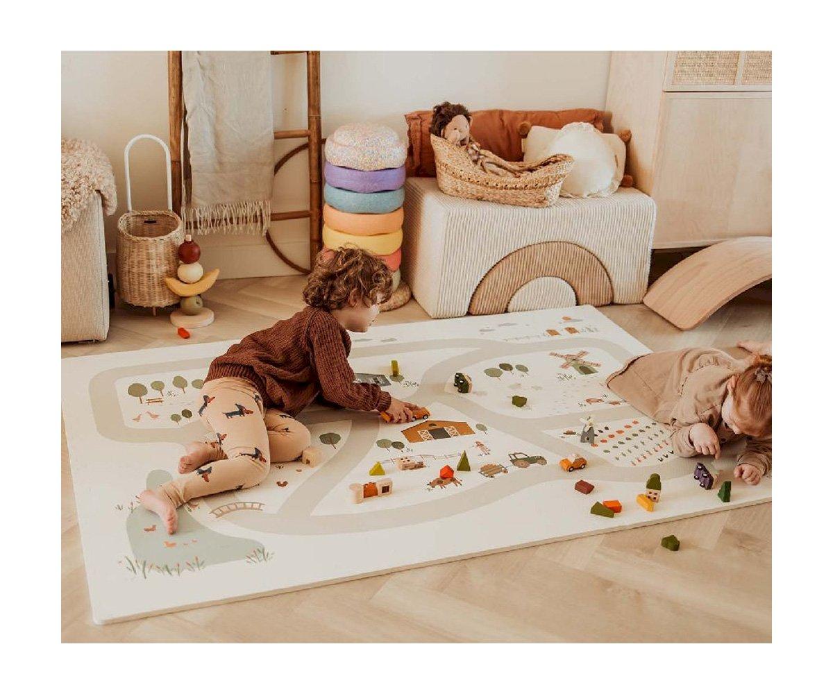 Play&Go Playmat Farm 180x120 Tappeto Puzzle EVA 2in1