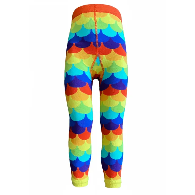 Slugs & Snails Scales leggings bimbo squame cotone bio