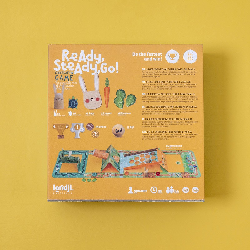 Londji Ready Steady Go gioco tavolo cooperativo 5 anni