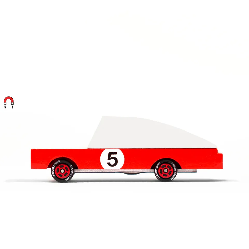 Candylab Candycar Red Racer macchinina in legno