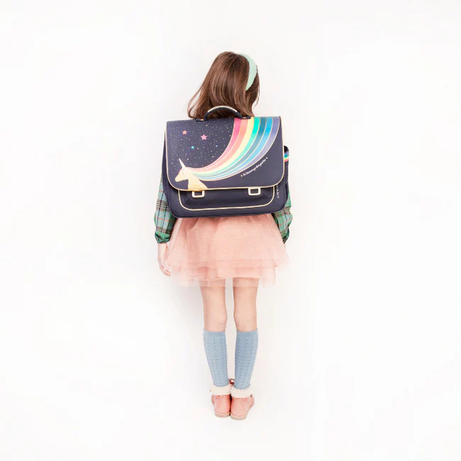 Jeune Premier Midi Unicorn Gold zaino cartella ergonomico