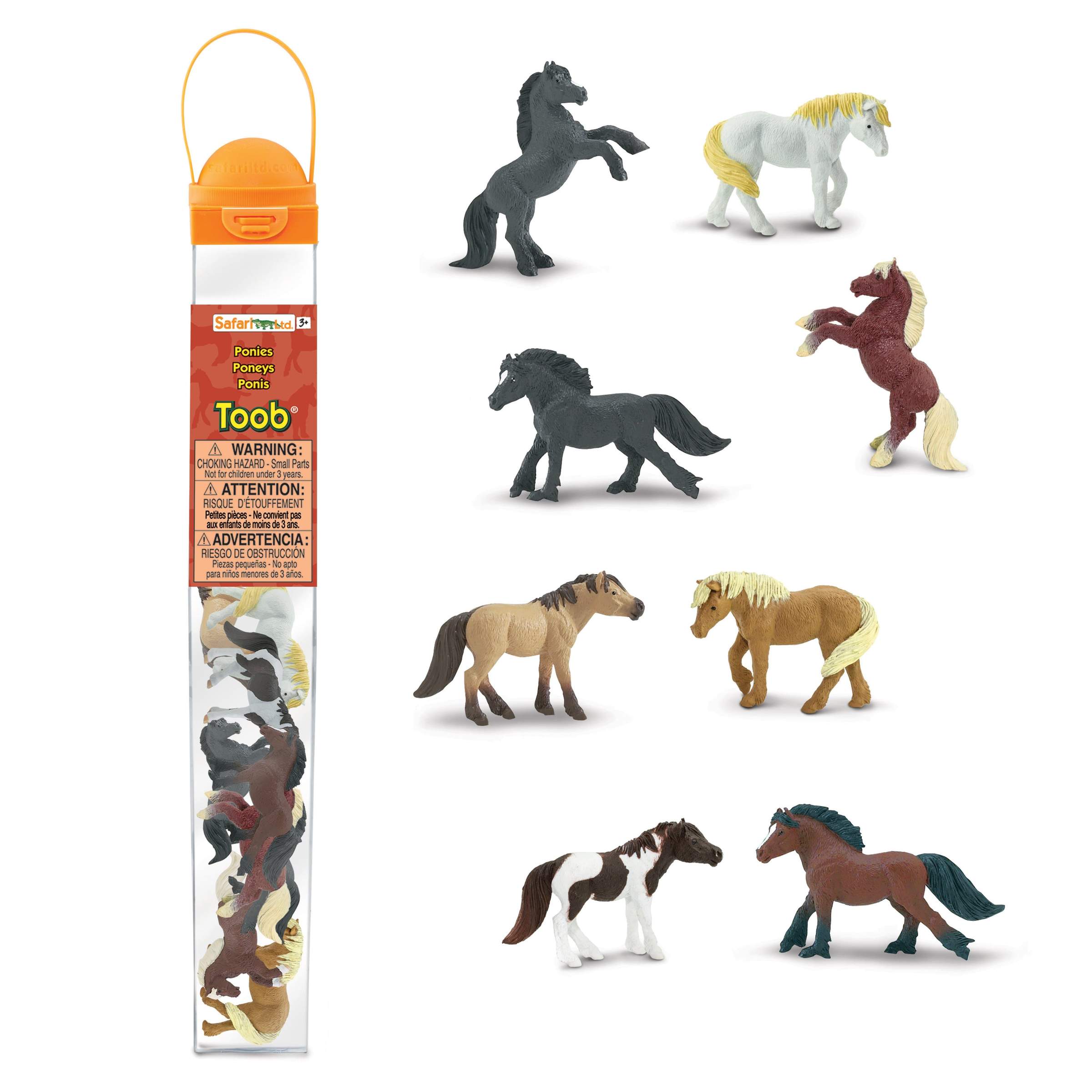 Safari Ltd Toob Pony Prateria 8 Miniature
