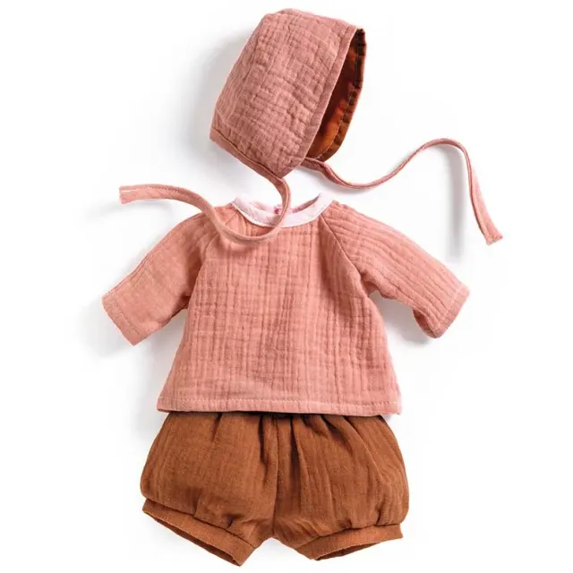 Djeco Pomea Peach vestiti bambole 30-34 cm 3 pezzi
