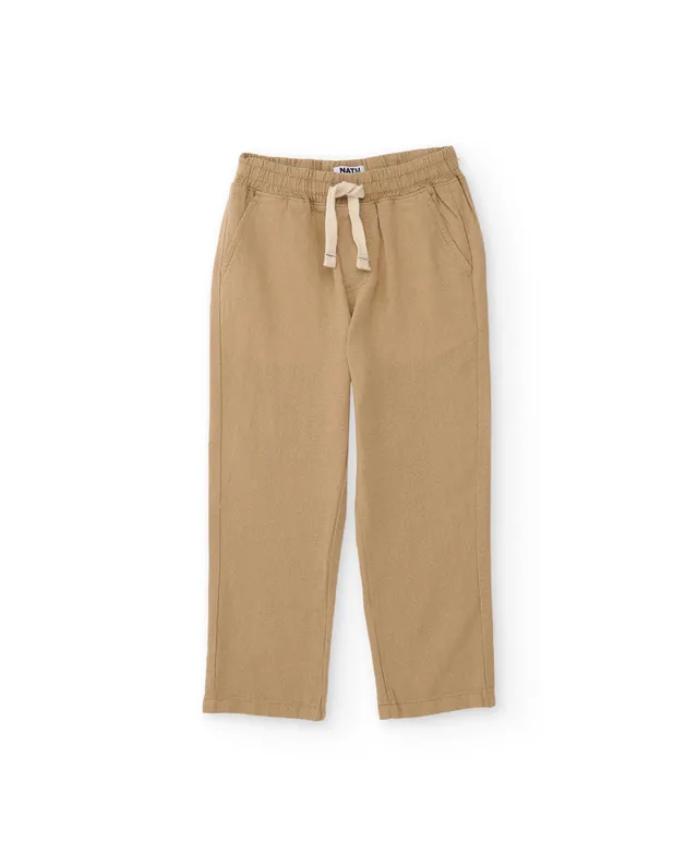Tuc tuc pantalone bambino beige vita elasticizzata