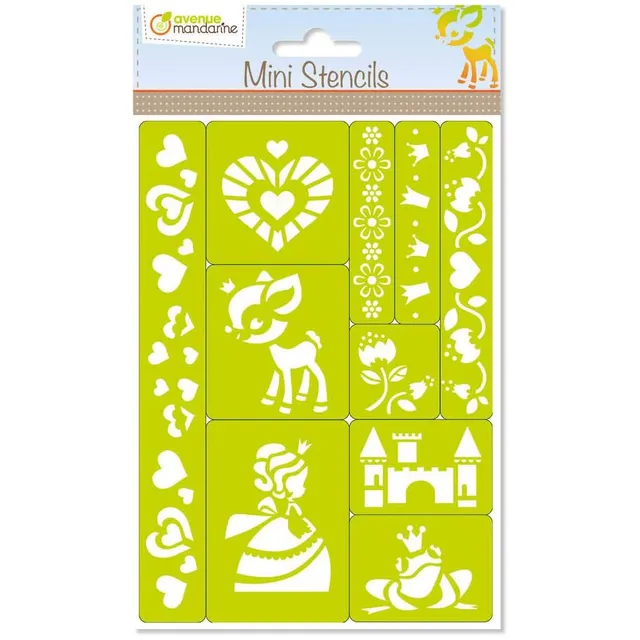 Avenue Mandarine Principessa 10 mini stencil