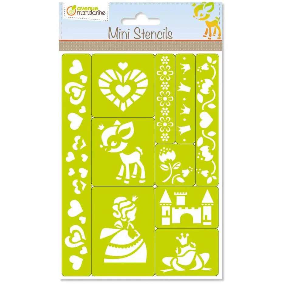 Avenue Mandarine Principessa 10 mini stencil