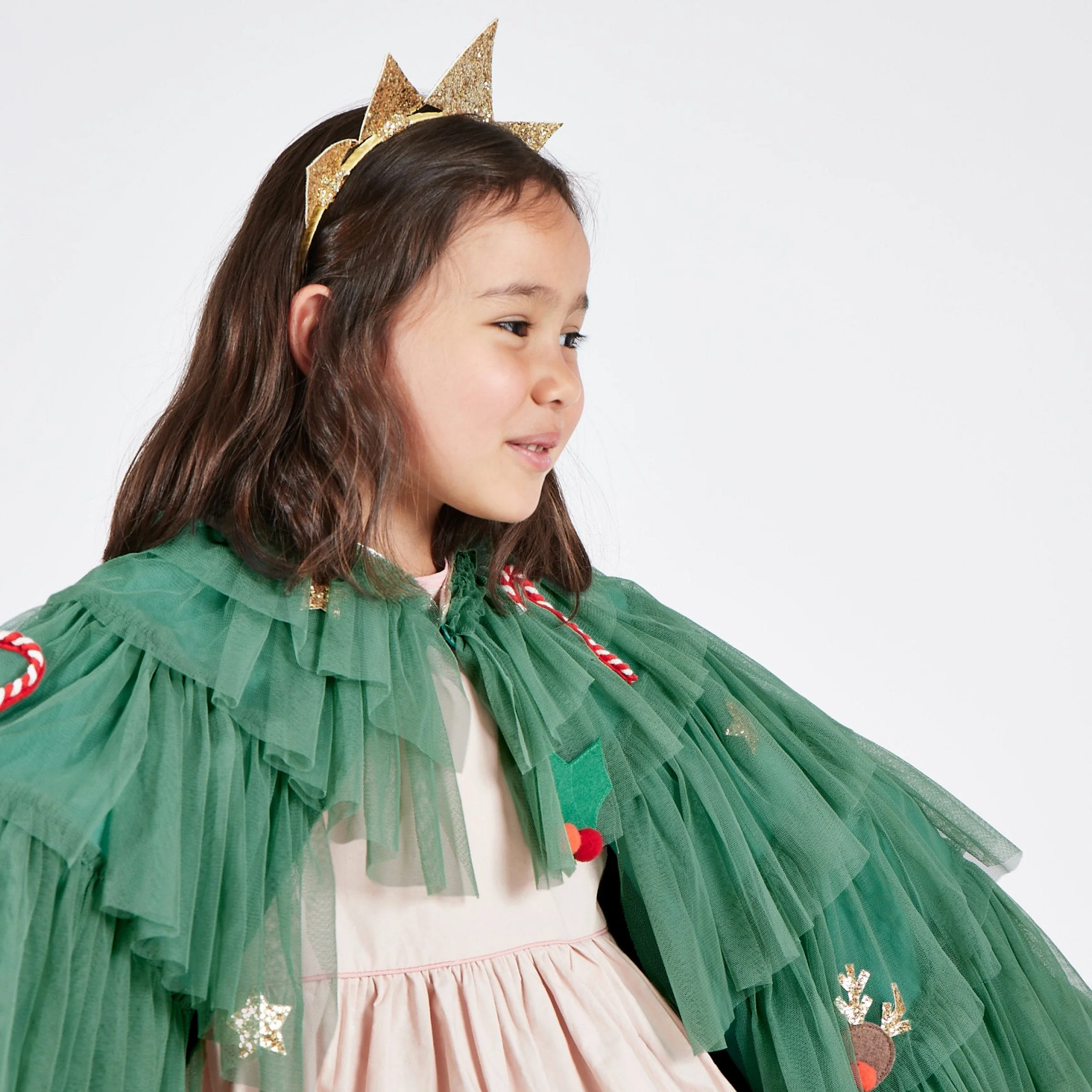 Meri Meri Christmas Tree mantello tulle 3-6 anni