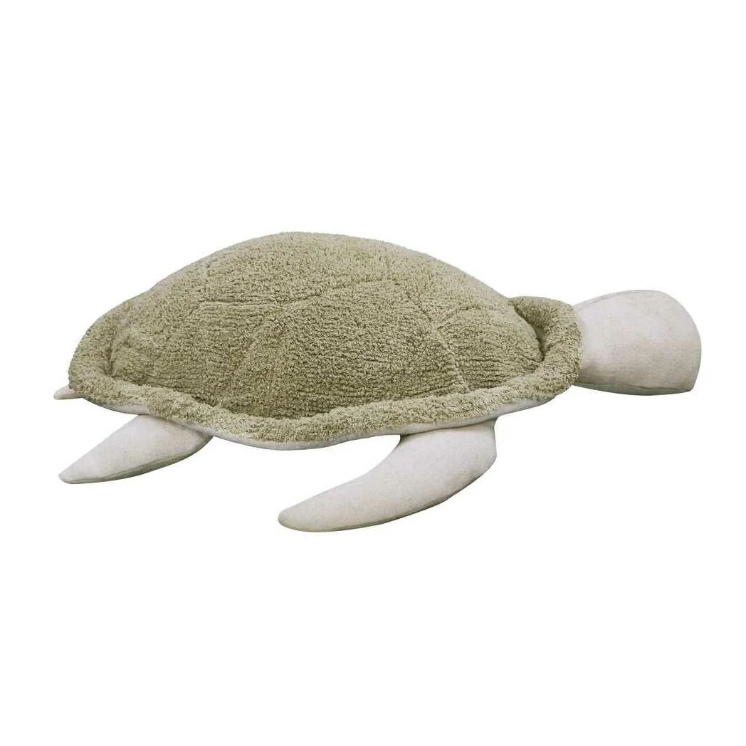 Lorena Canals Mrs Turtle mega pouf tartaruga verde 115 cm