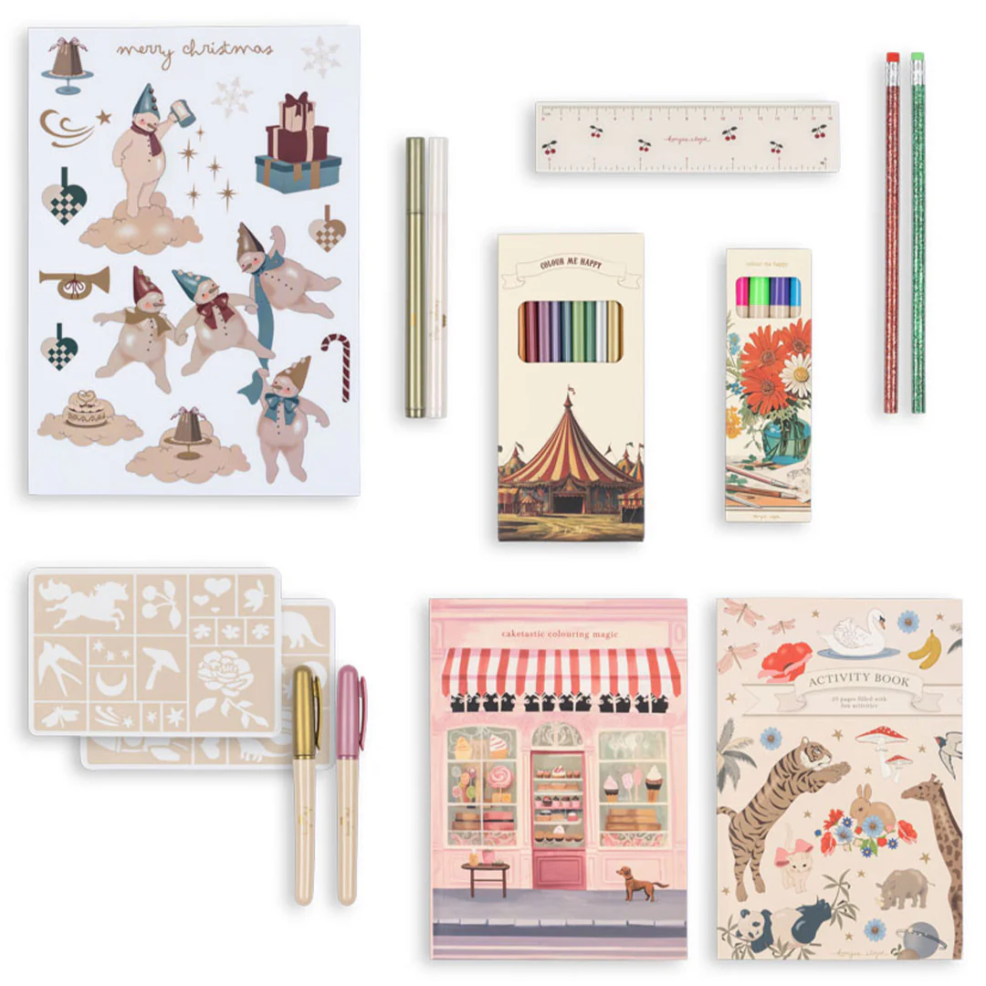 Konges Sløjd Calendario Avvento Art Craft Beige 24 Sorprese