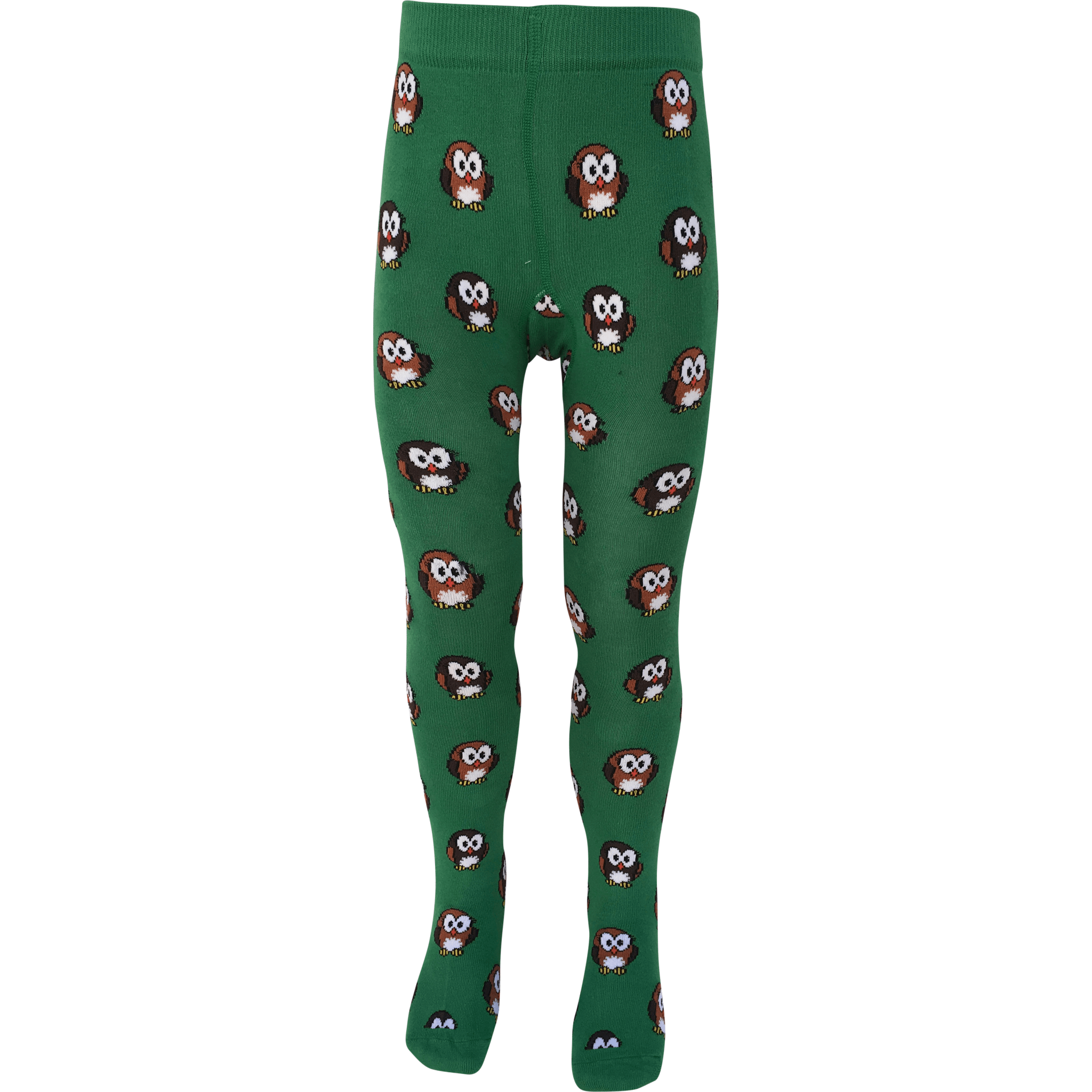 Slugs & Snails Hoot Collant Verde Gufi Cotone Bio