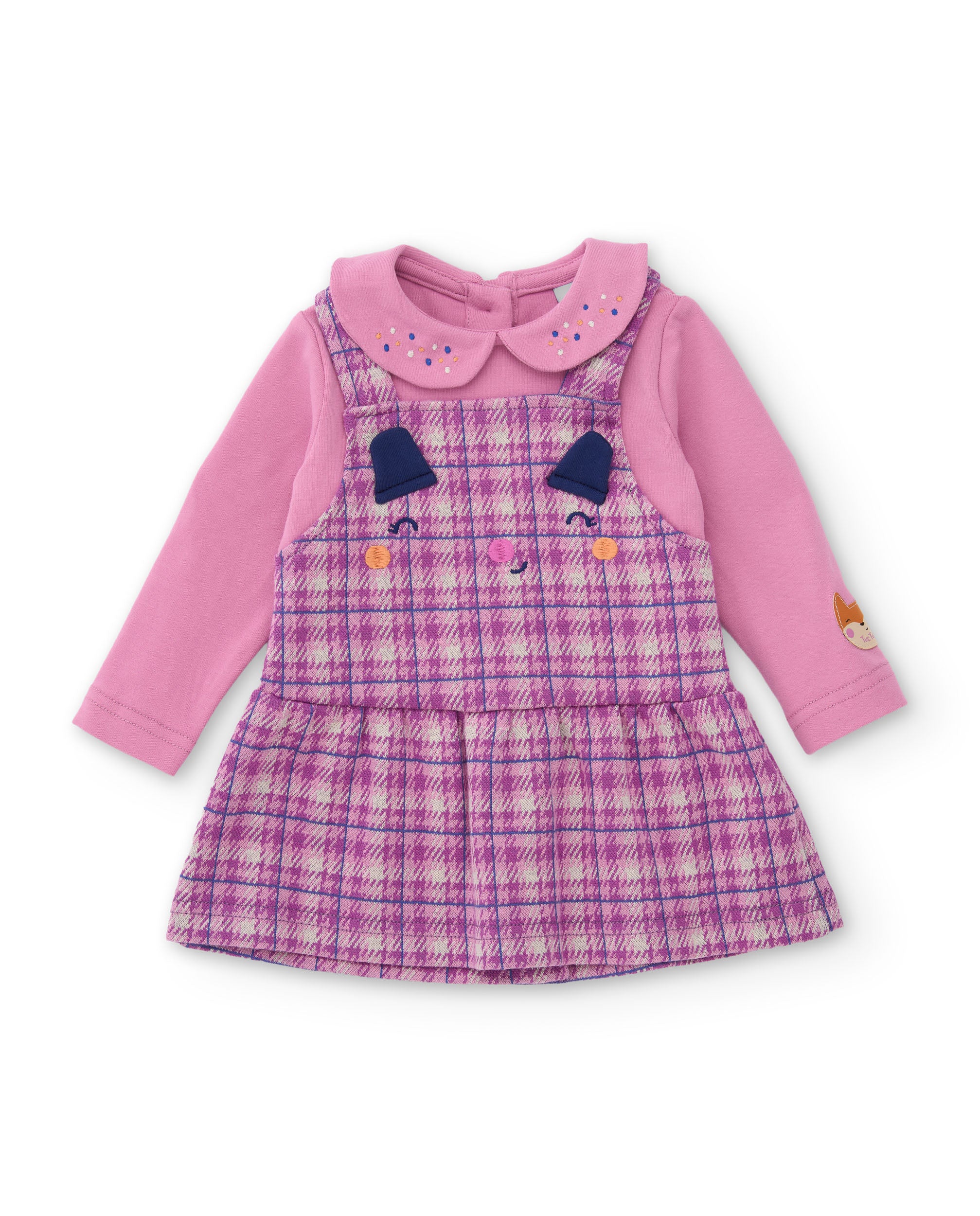 Tuc Tuc Magic Foxy vestito neonata rosa quadri