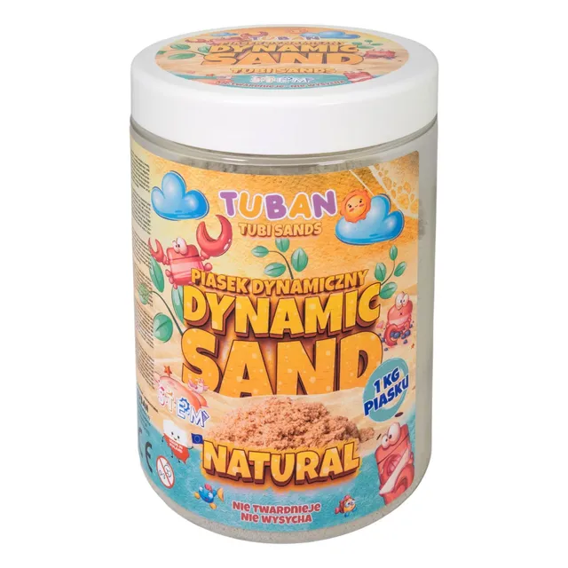 Tuban Sabbia cinetica naturale 1 kg modellabile