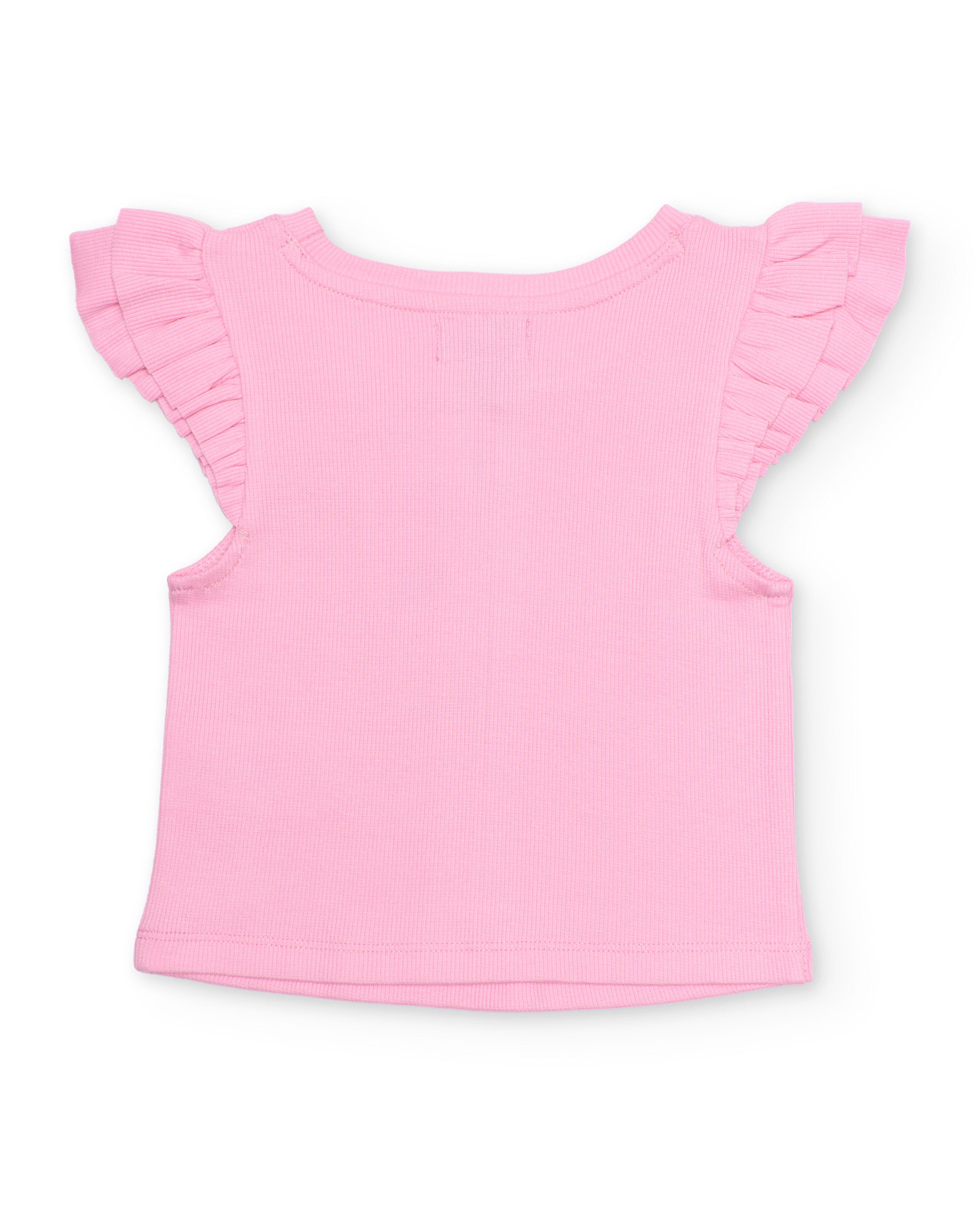 Tuc Tuc maglia bimba volant rosa manica corta