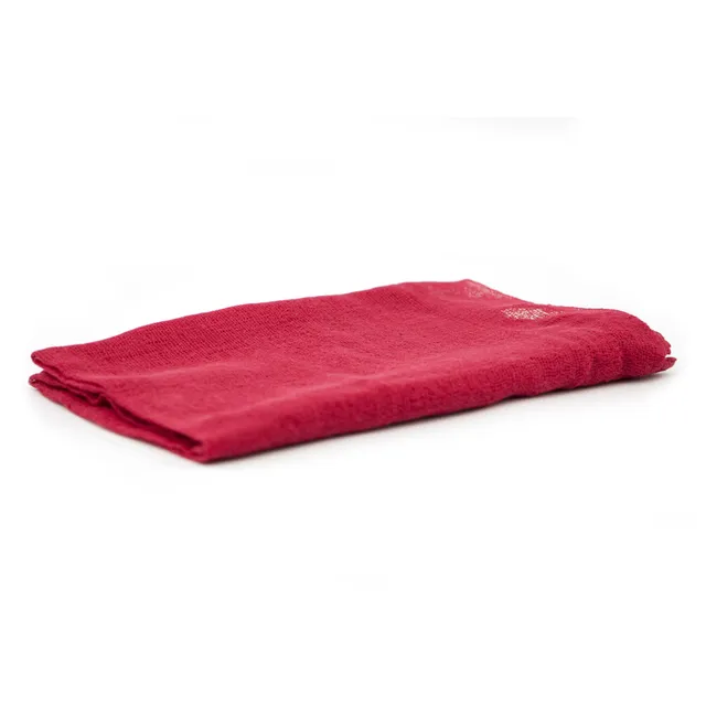 Ostheimer Telo Gioco garza cotone 90x90 cm carminio