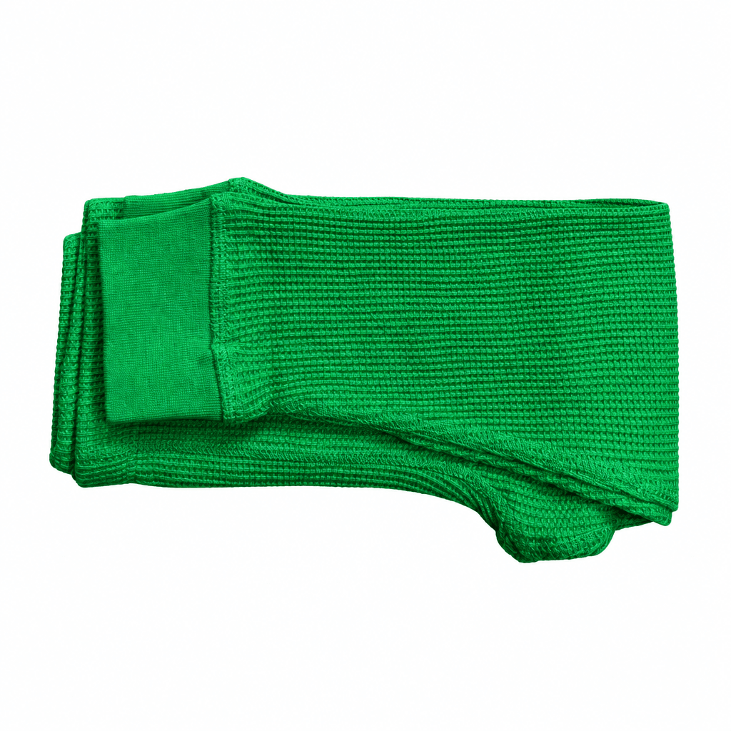 Slugs & Snails pantaloni waffle verde 1-2 anni cotone