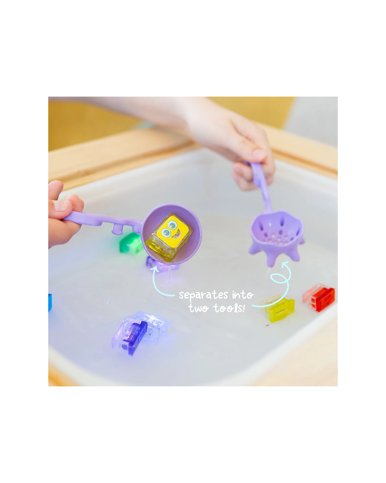 Glo Pals Pick Up Pals strumenti sensoriali 3 pezzi silicone