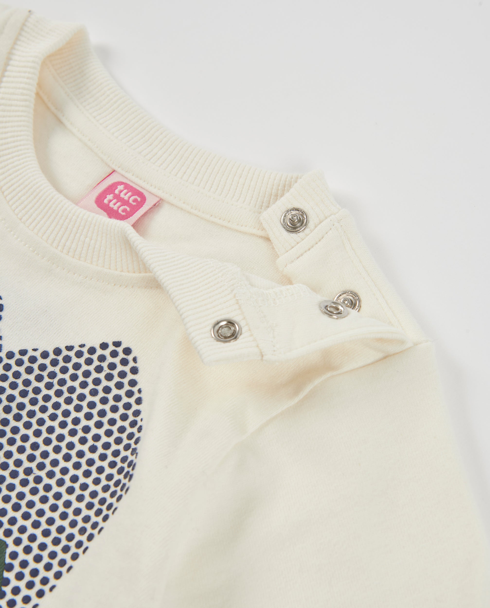 Tuc Tuc Good Wood t-shirt bambino ecru grafica