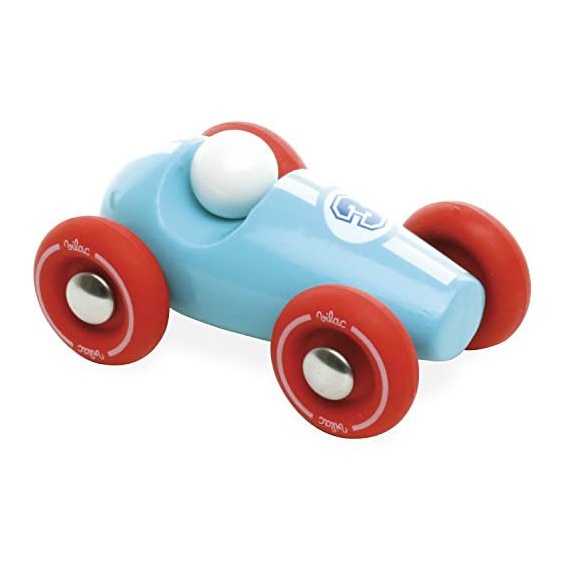 Vilac Mini Race macchinina legno blu 8 cm