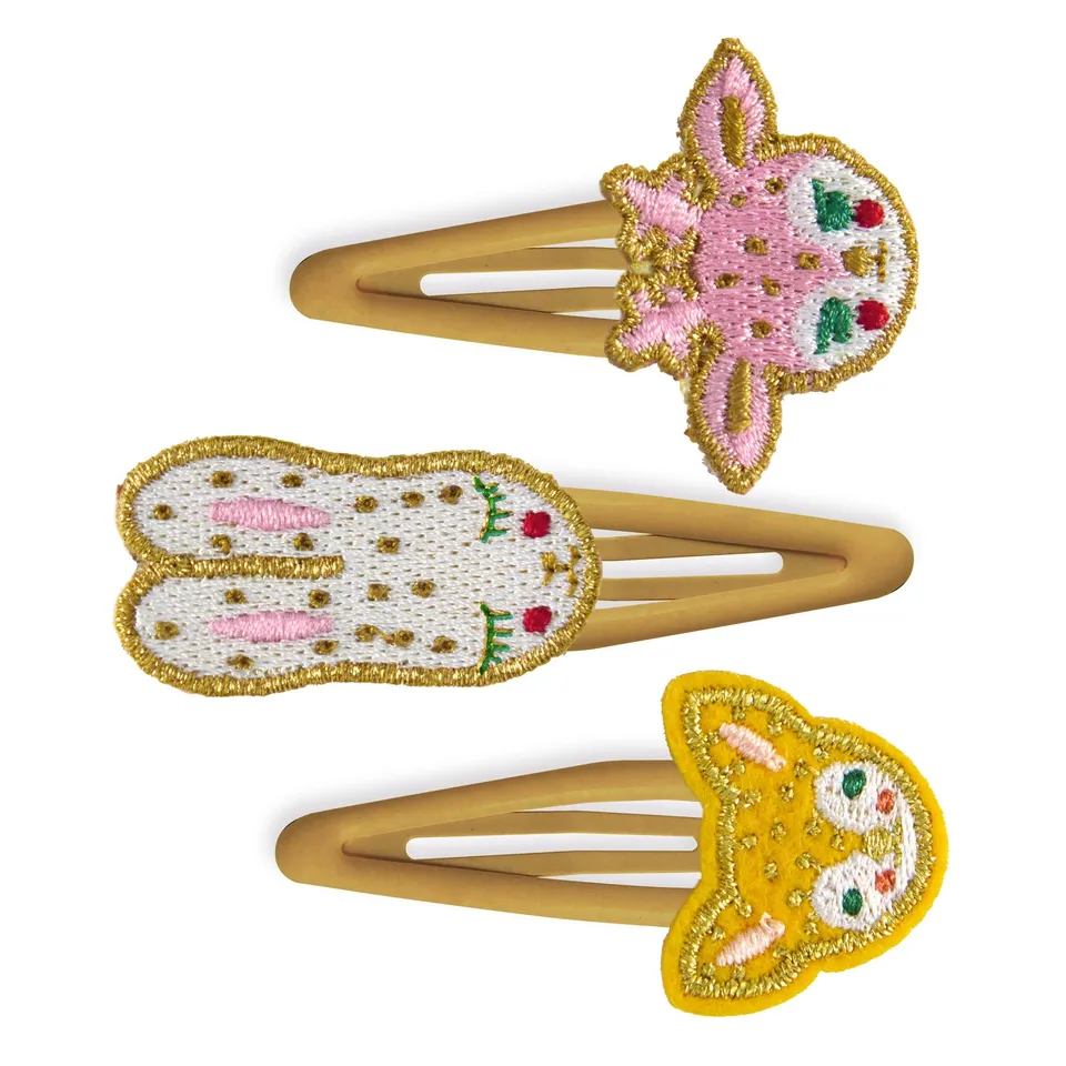 Djeco Aube Forest clip capelli bambina 3 fermagli animali