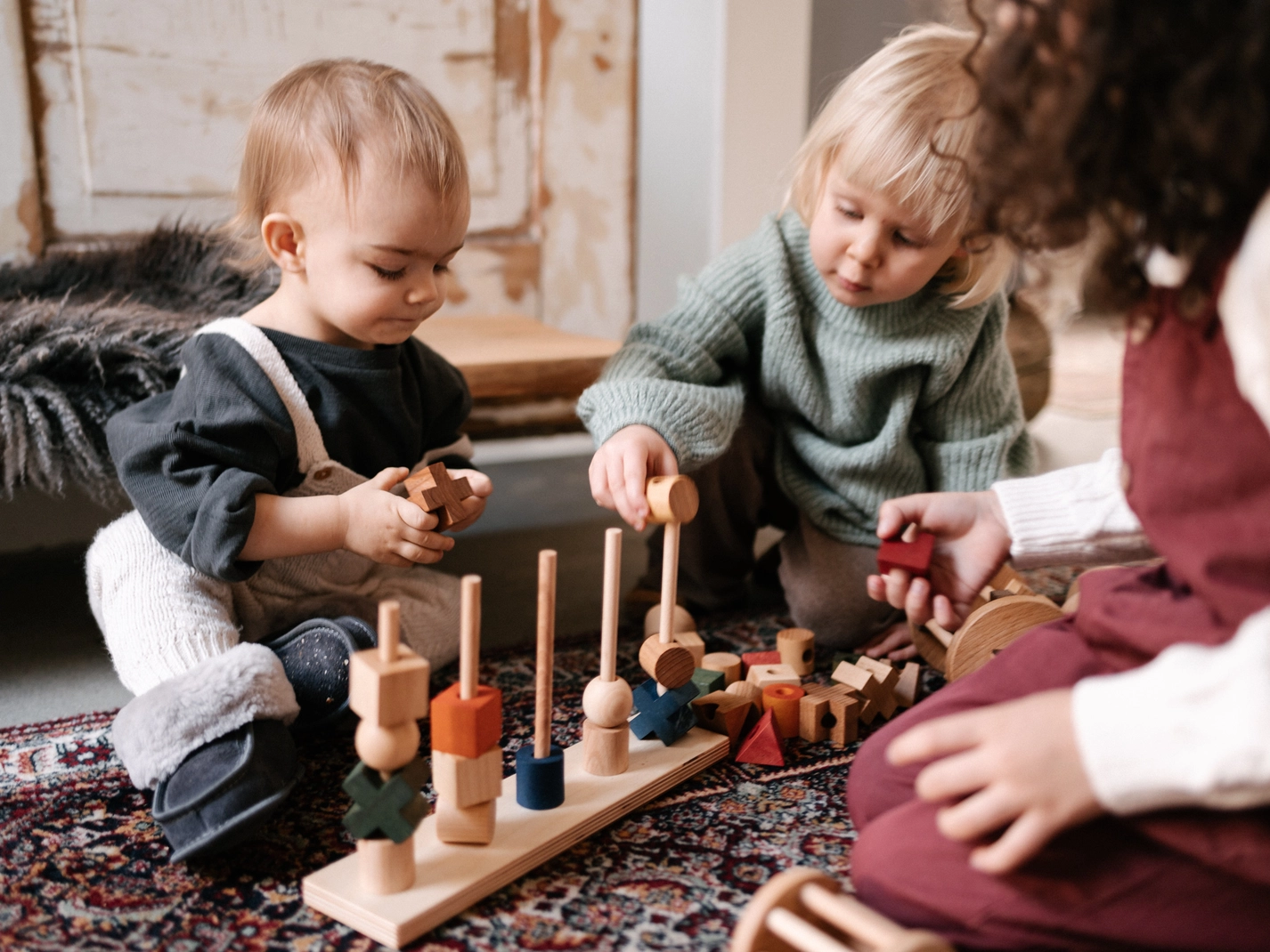 Wooden Story forme e colori XL impilabile legno
