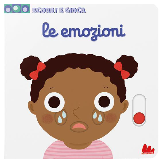 Gallucci Scorri e Gioca Le Emozioni Libro cartonato