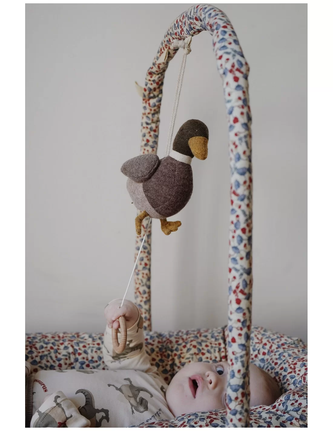 Konges Sløjd Little Duck carillon neonato lana 15 cm