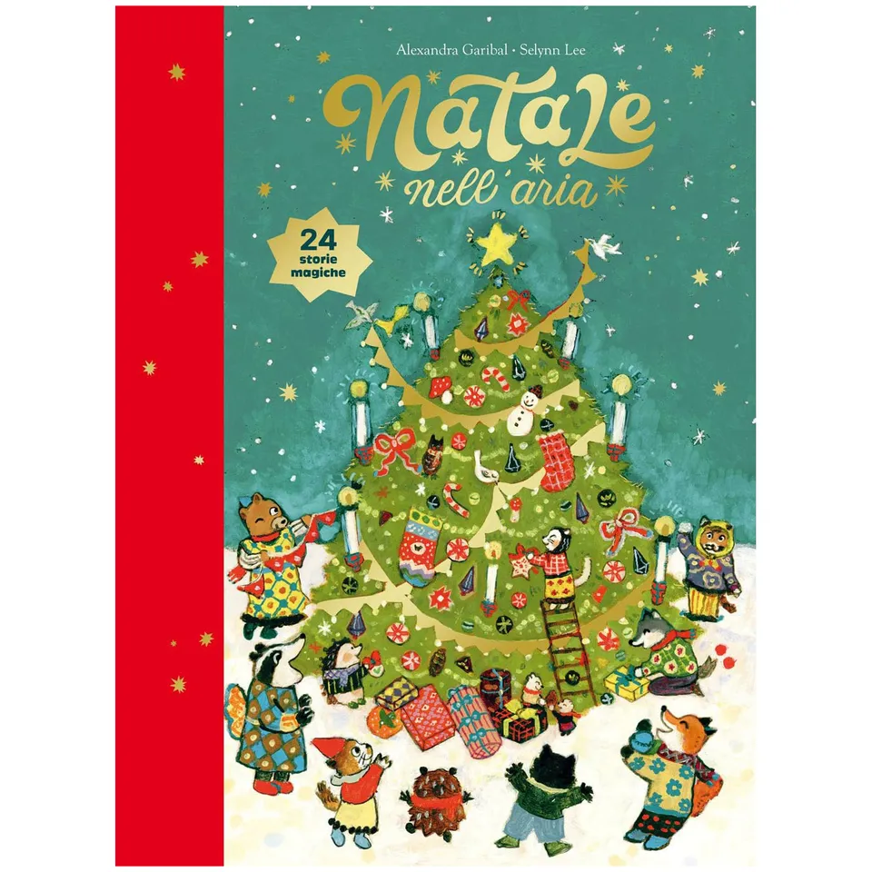 Emme Edizioni Natale nell'aria libro bambini 24 storie da 5 anni