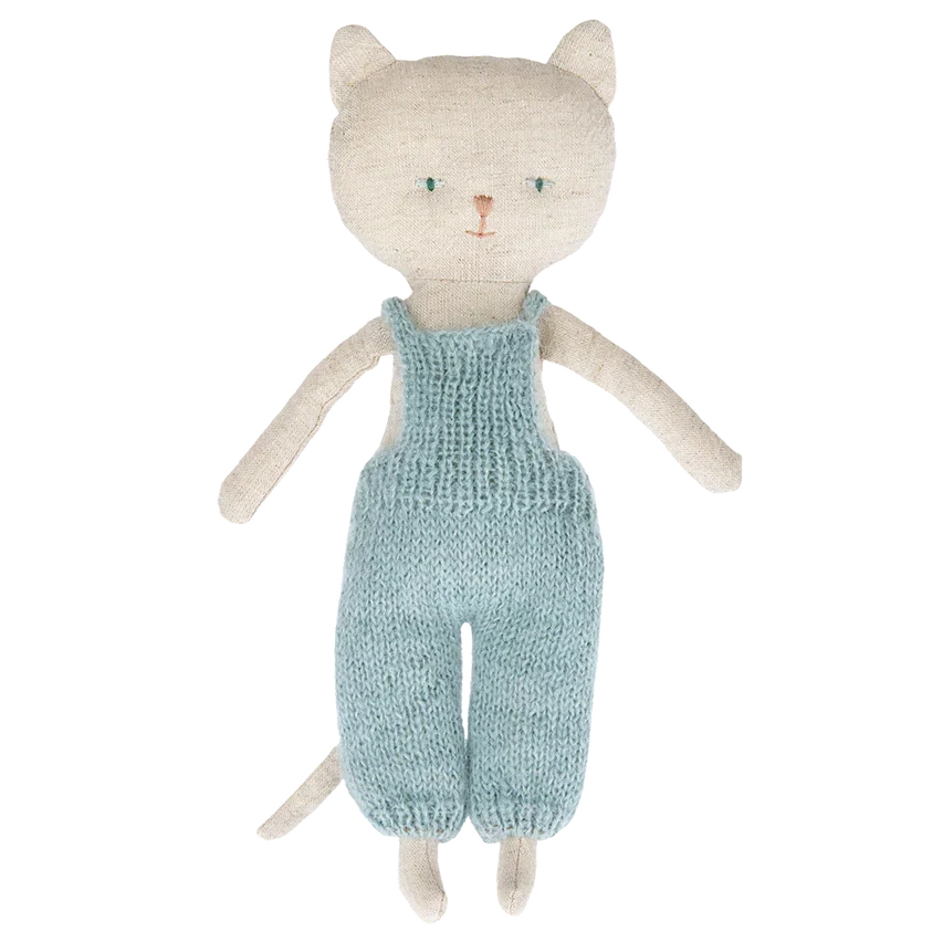 Maileg Chatons pupazzo gattino bianco 23 cm cotone