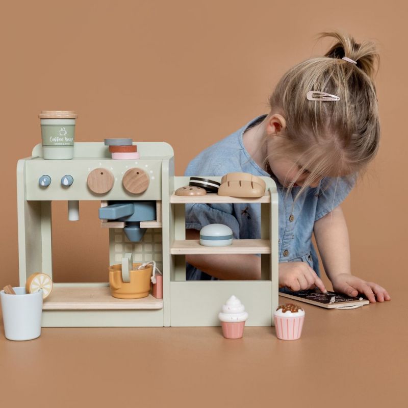 Little Dutch Coffee Corner set caffè legno 22 pezzi