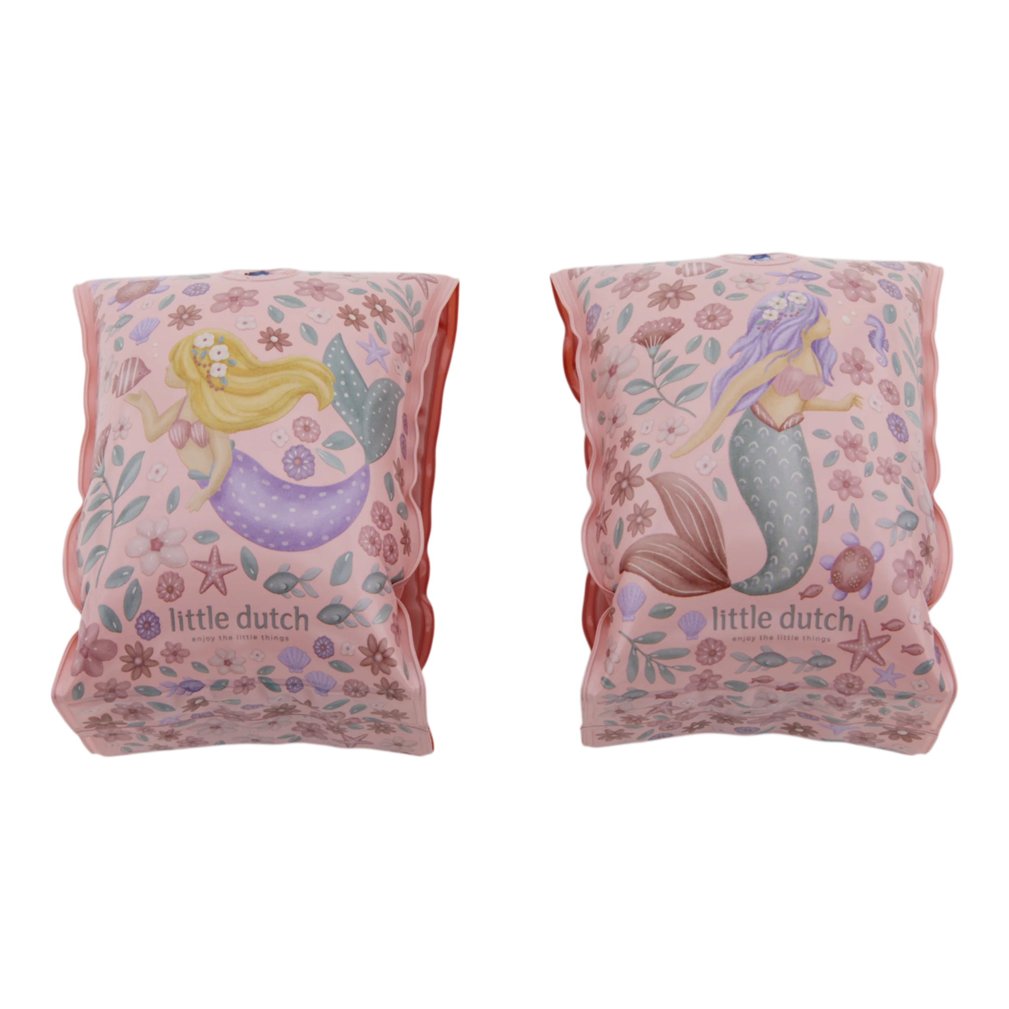 Little Dutch braccioli nuoto bambina rosa sirene PVC