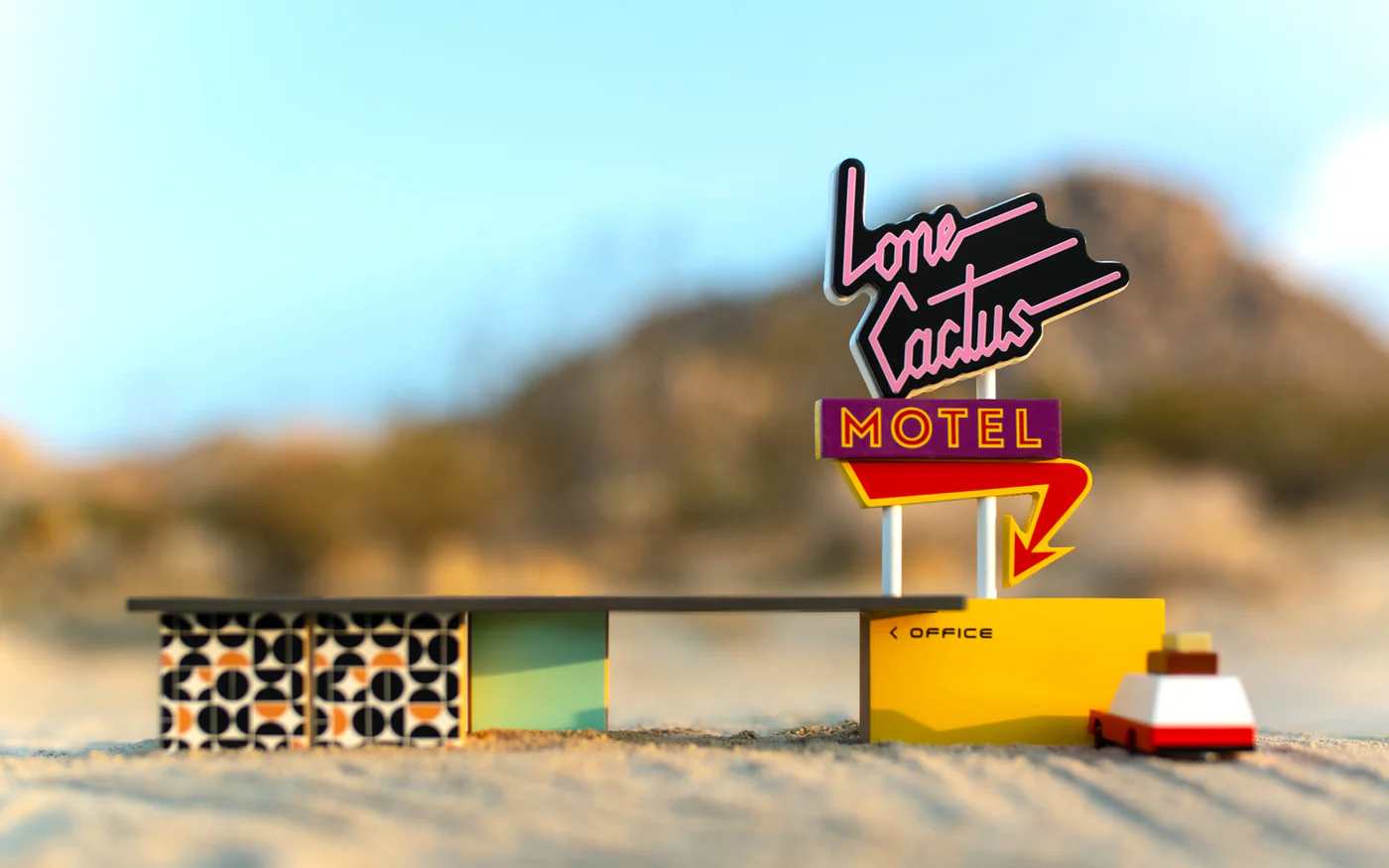 Candylab Candycar Luggage Wagon macchinina legno