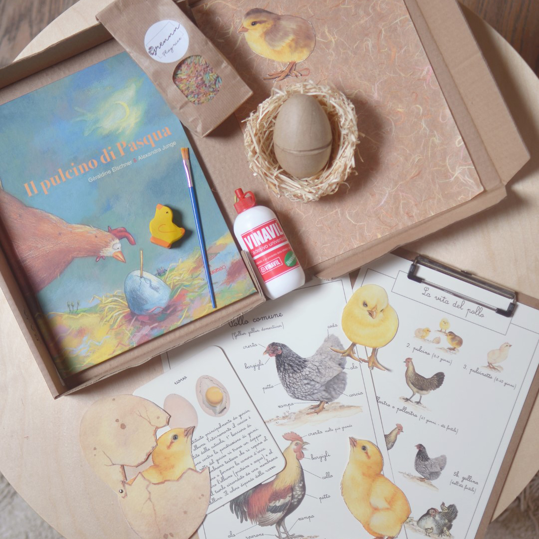 PlayKitBaboo Il pulcino di Pasqua kit creativo bambini