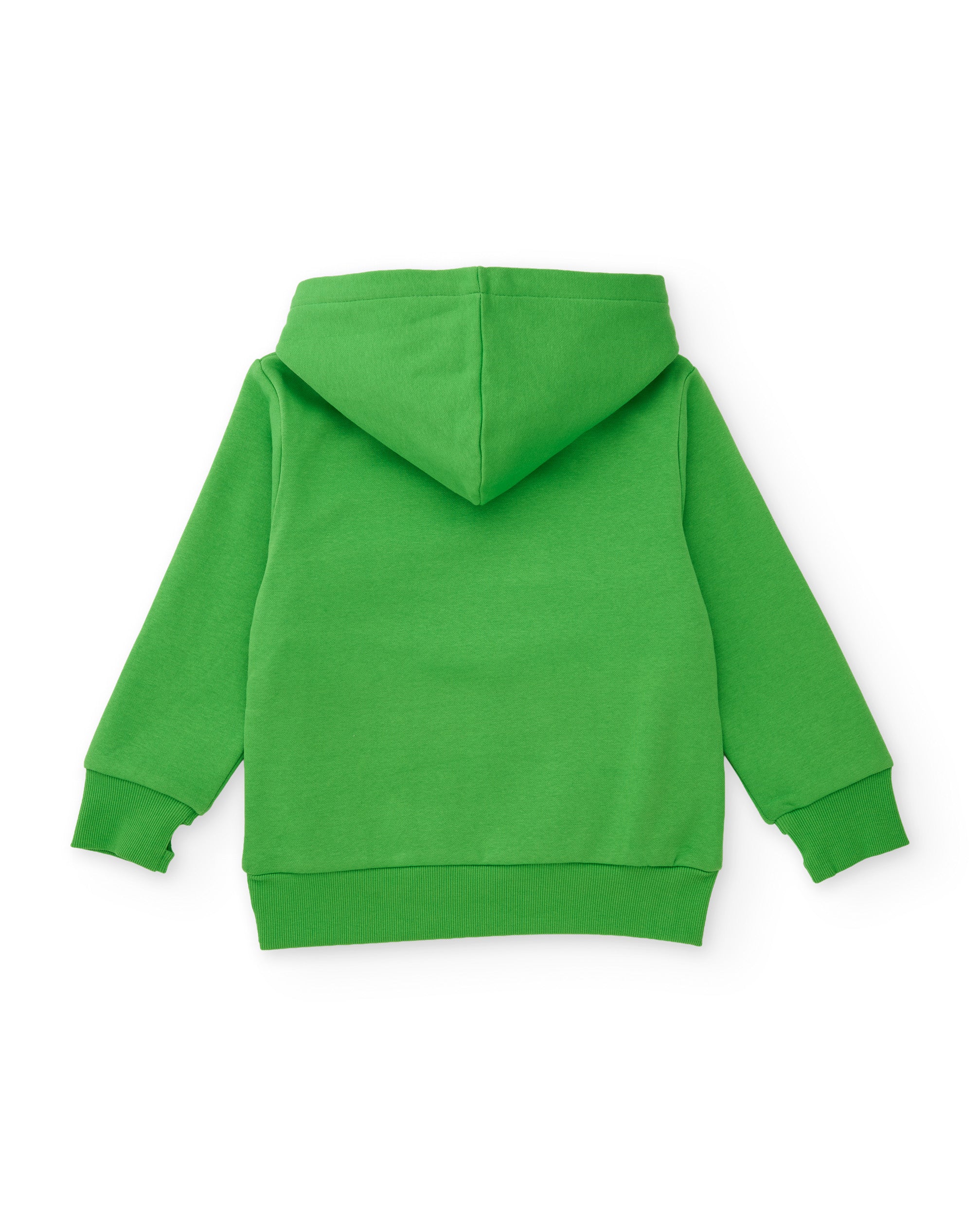 Tuc Tuc felpa bambino verde cappuccio videogame