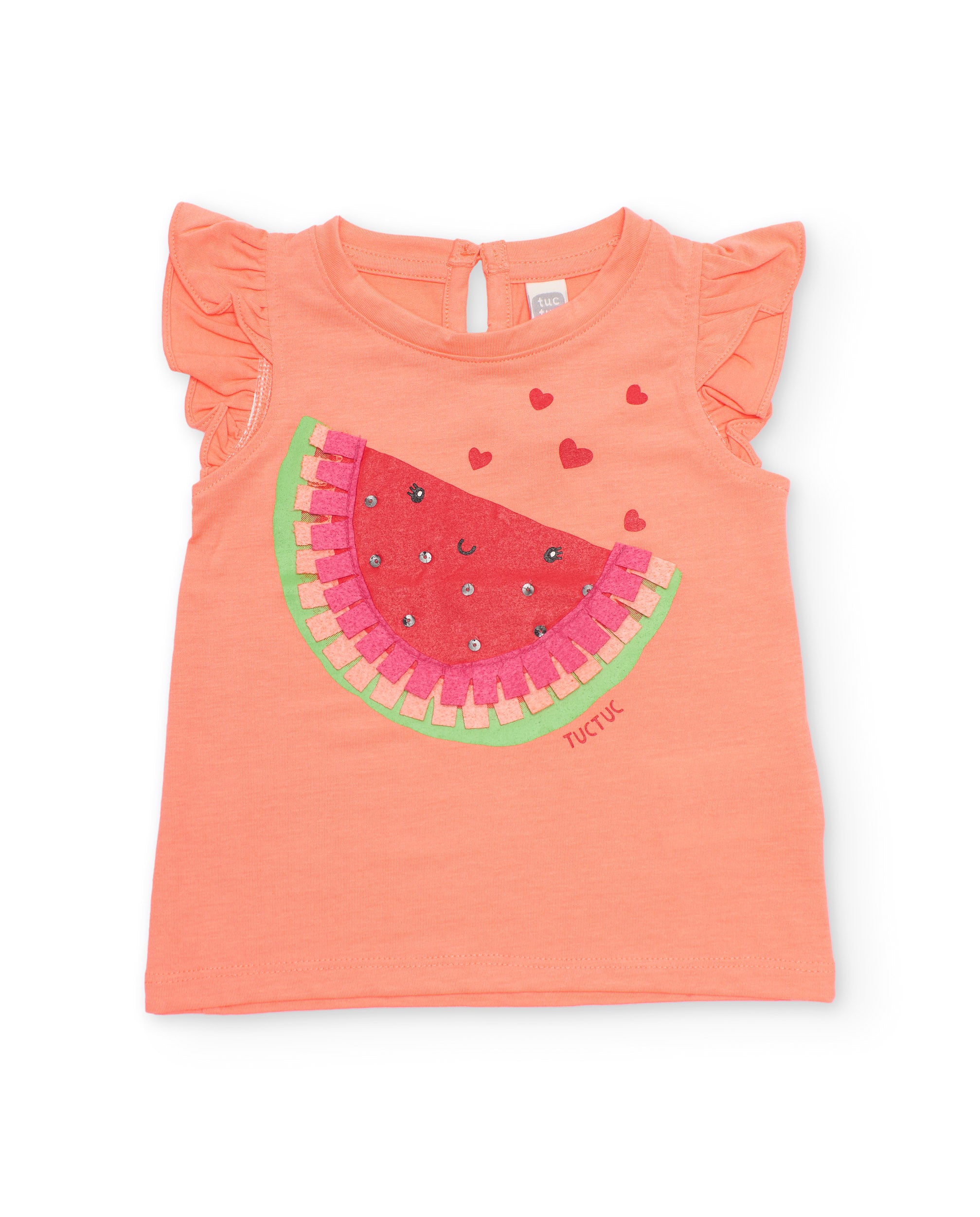 Tuc Tuc completo bimba maglia leggings anguria
