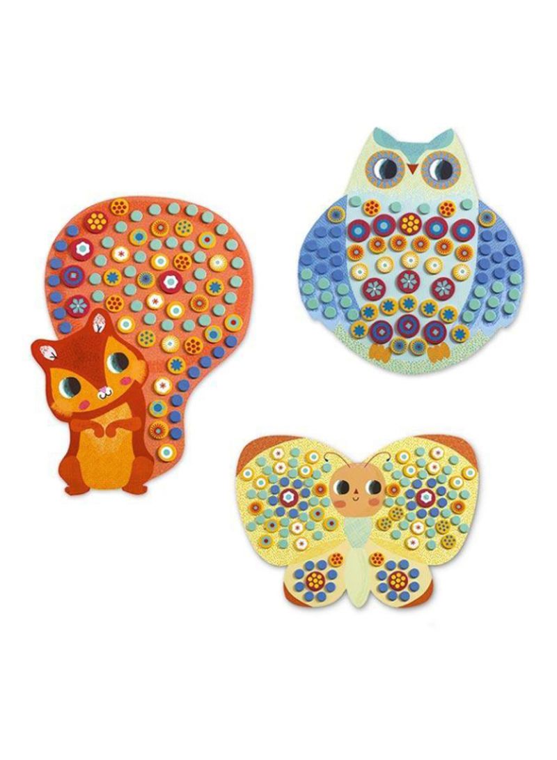 Djeco Mosaico Milfiori set creativo 300 stickers