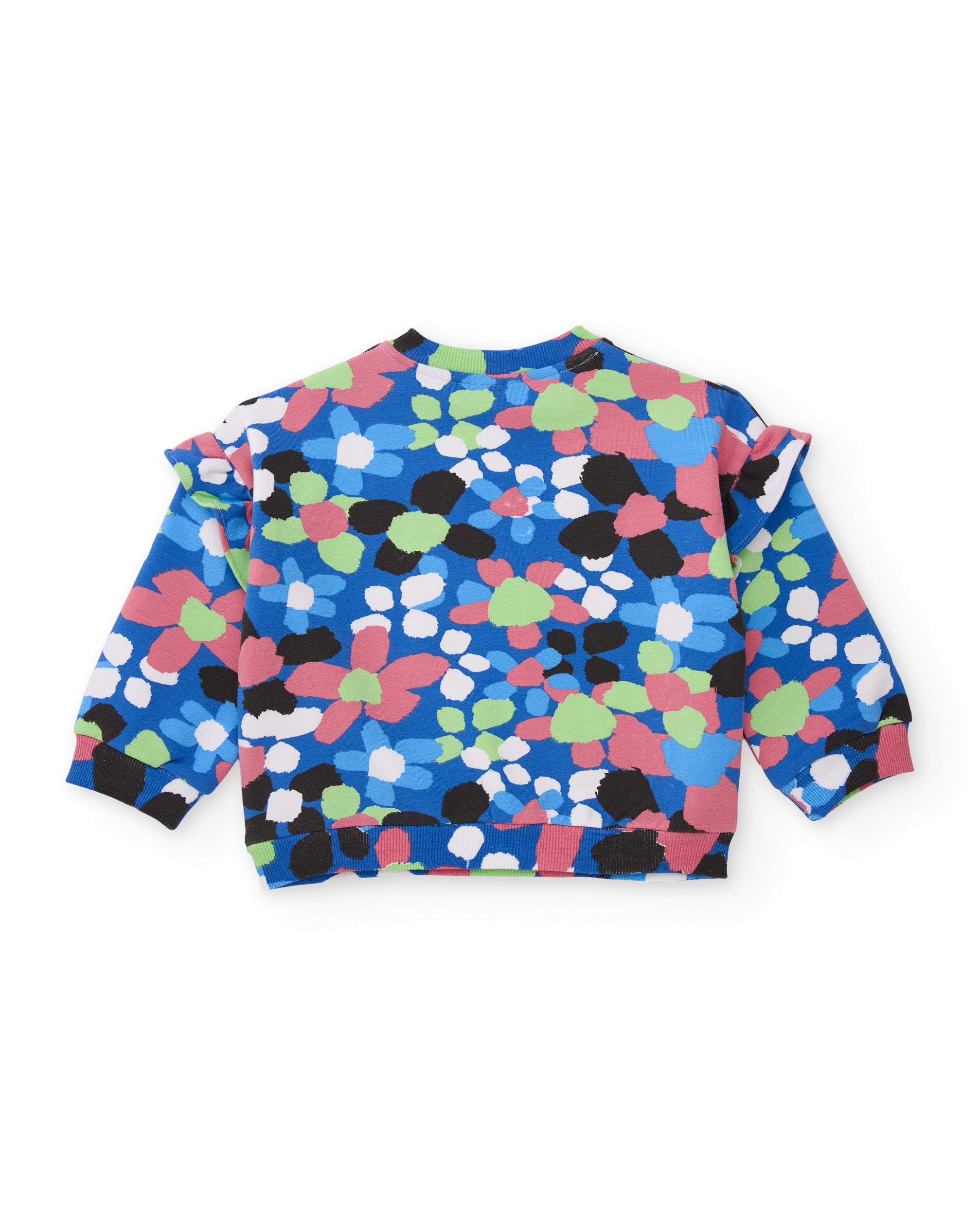 Tuc Tuc Polar Friends Felpa Bimba Floreale Blu
