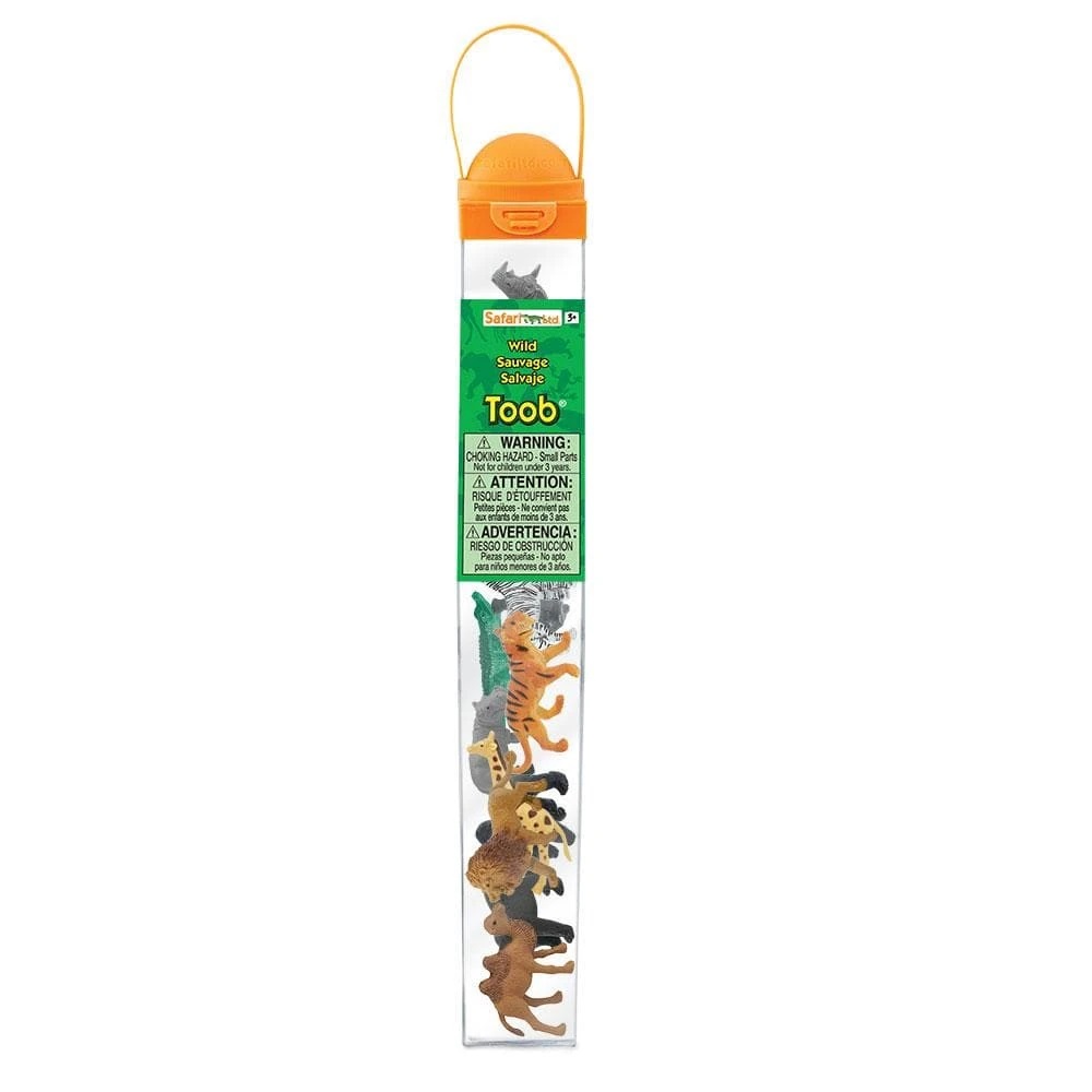 Safari Ltd Wild Toob animali selvatici 12 pezzi