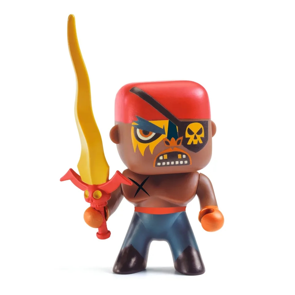 Djeco Arty Toys Pirata Biglos Figura Vinile