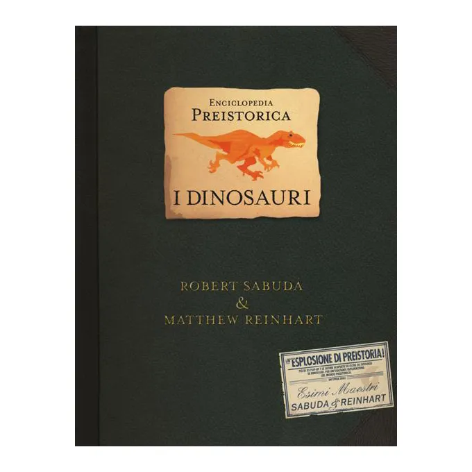 Rizzoli Enciclopedia Preistorica Dinosauri libro pop-up Sabuda