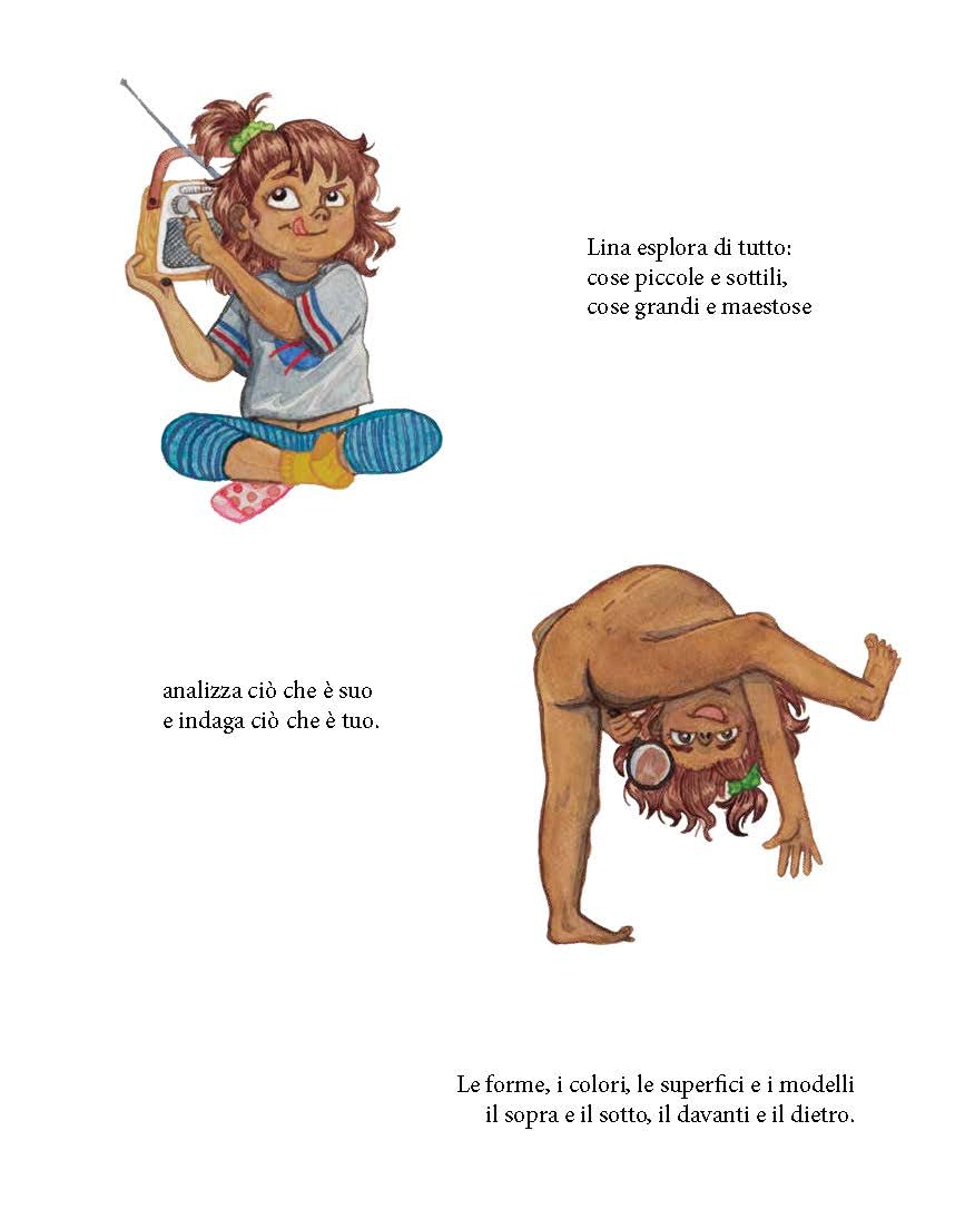 Settenove Lina l’esploratrice libro bambini copertina rigida