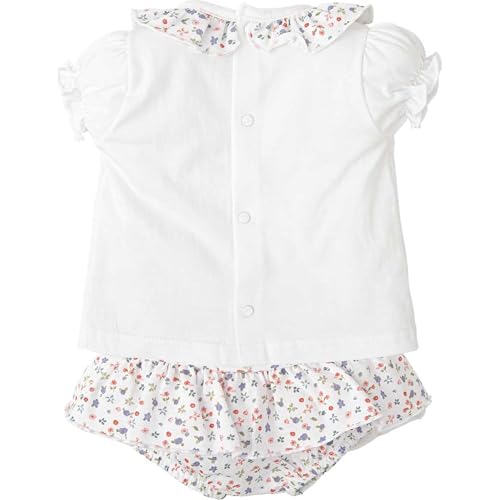 Babidu completino neonata maglia e ranetta bianco 24 mesi