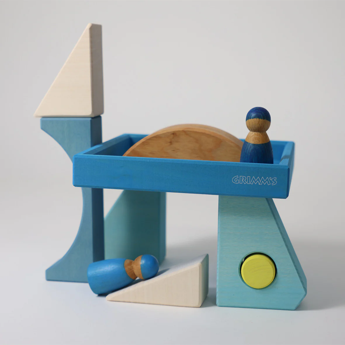 Grimm's Building Set Blue costruzioni in legno