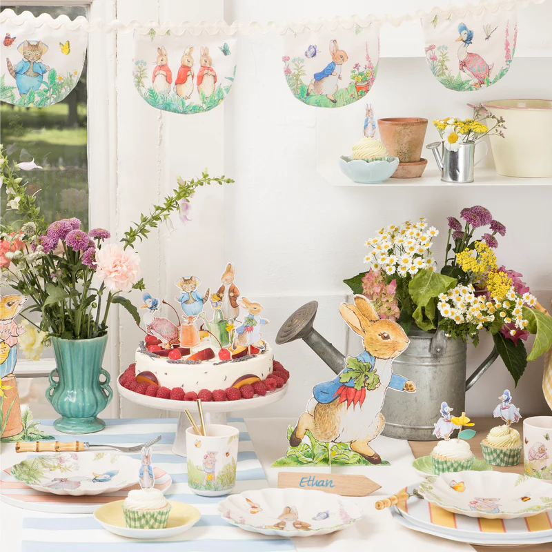 Meri Meri Peter Rabbit bicchieri melamina 6 pezzi 220 ml
