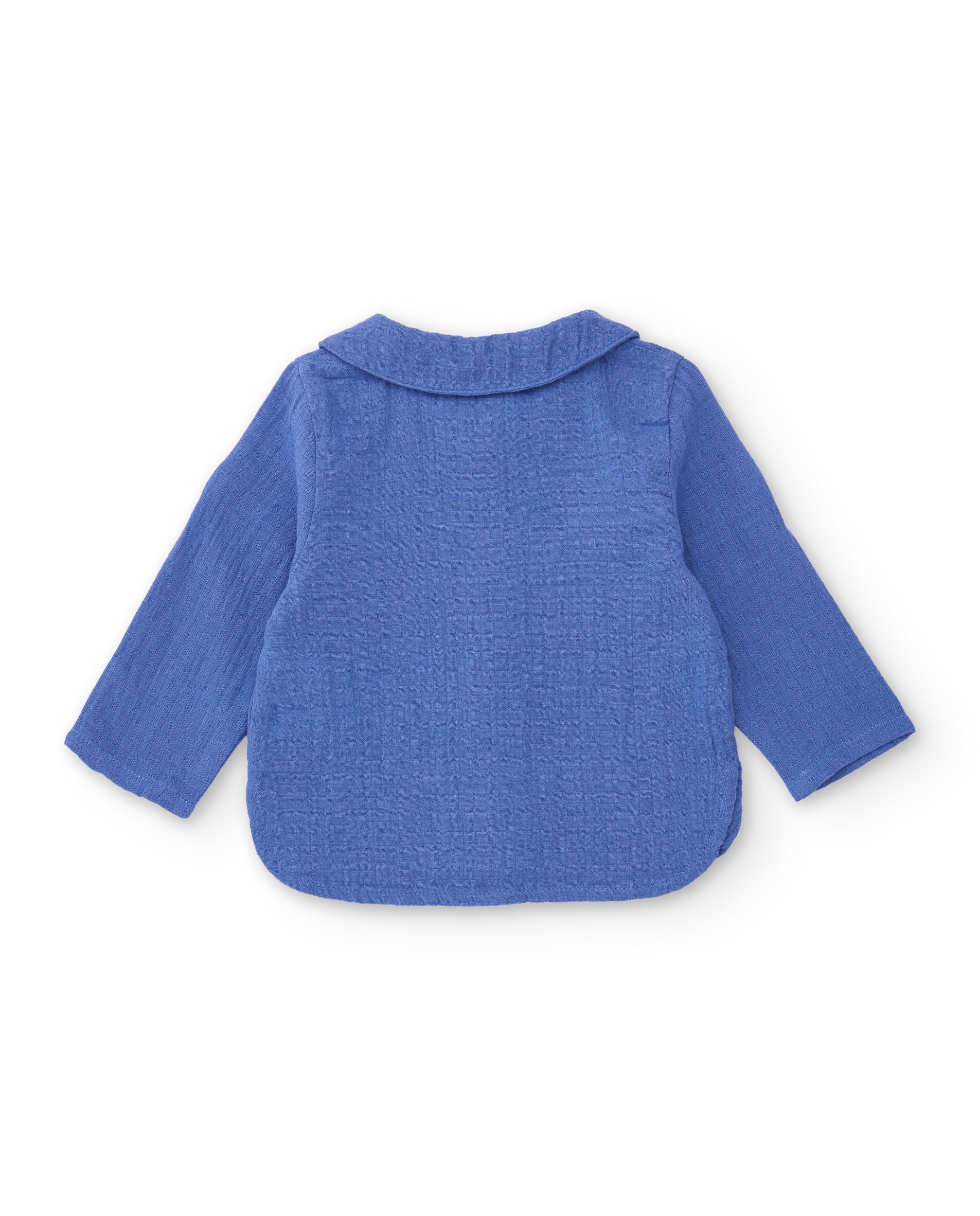 Tuc Tuc completo neonato blu camicia pantalone