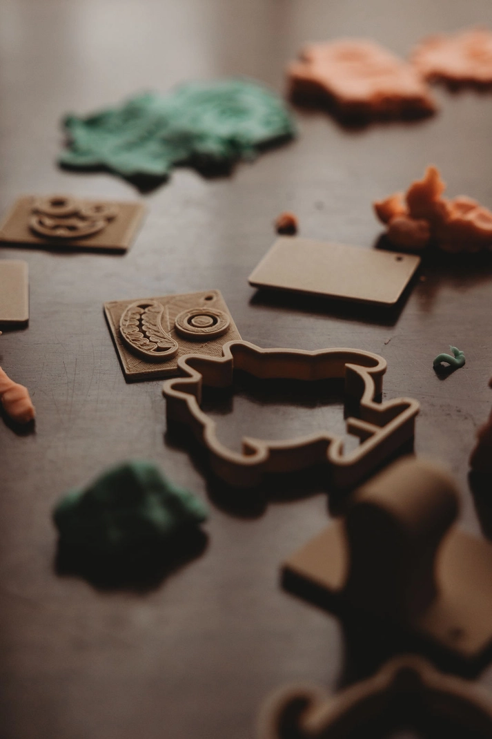 Kinfolk Monster set 3 formine timbri pasta modellabile