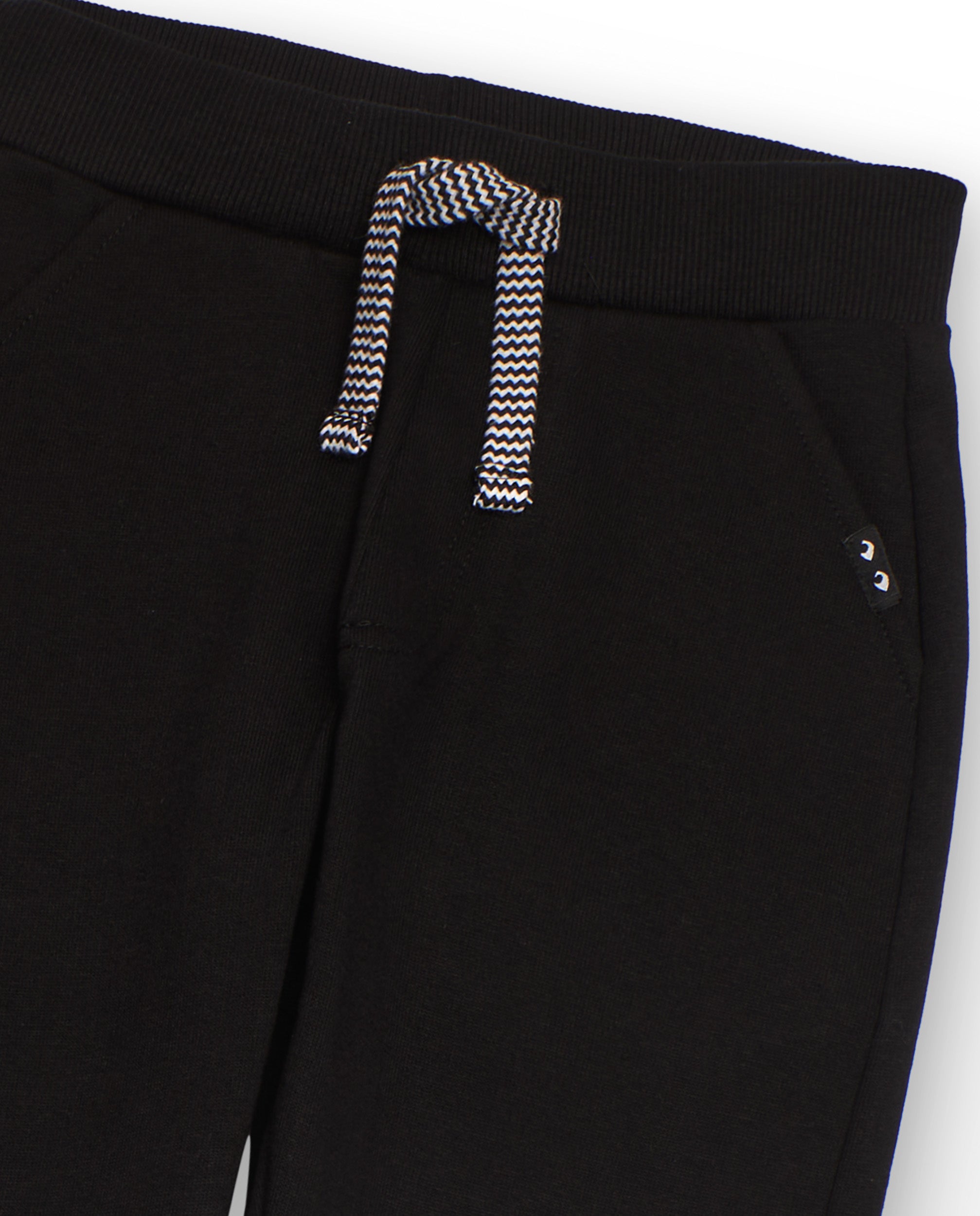 Tuc Tuc jogger bambino nero cintura elastica